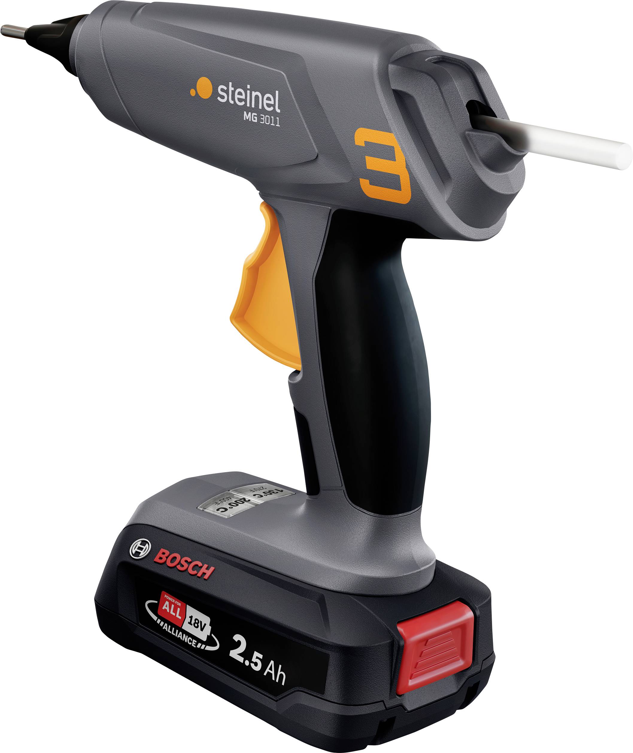 Steinel MobileGlue 3011 Pistola encoladora Incl. batería, Incluye cargador 11 mm 18 V 1 UD(S).