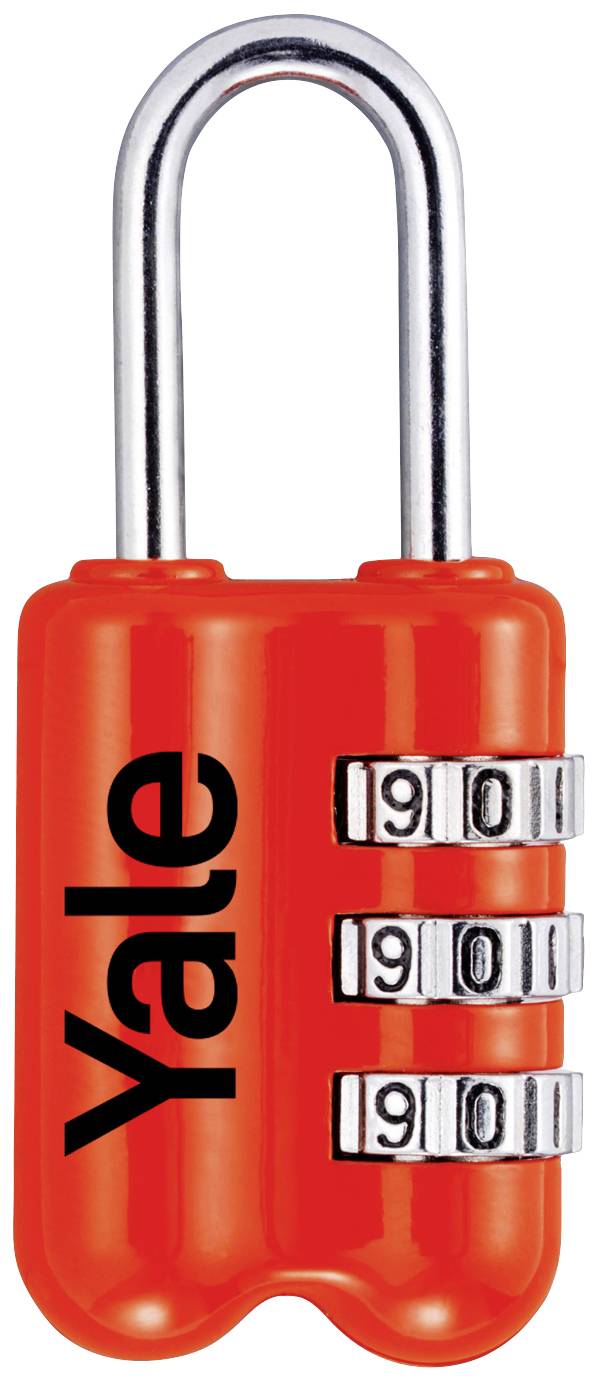 YALE YP2/23/128/1R Candado 23 mm Rot Candado de combinación-0