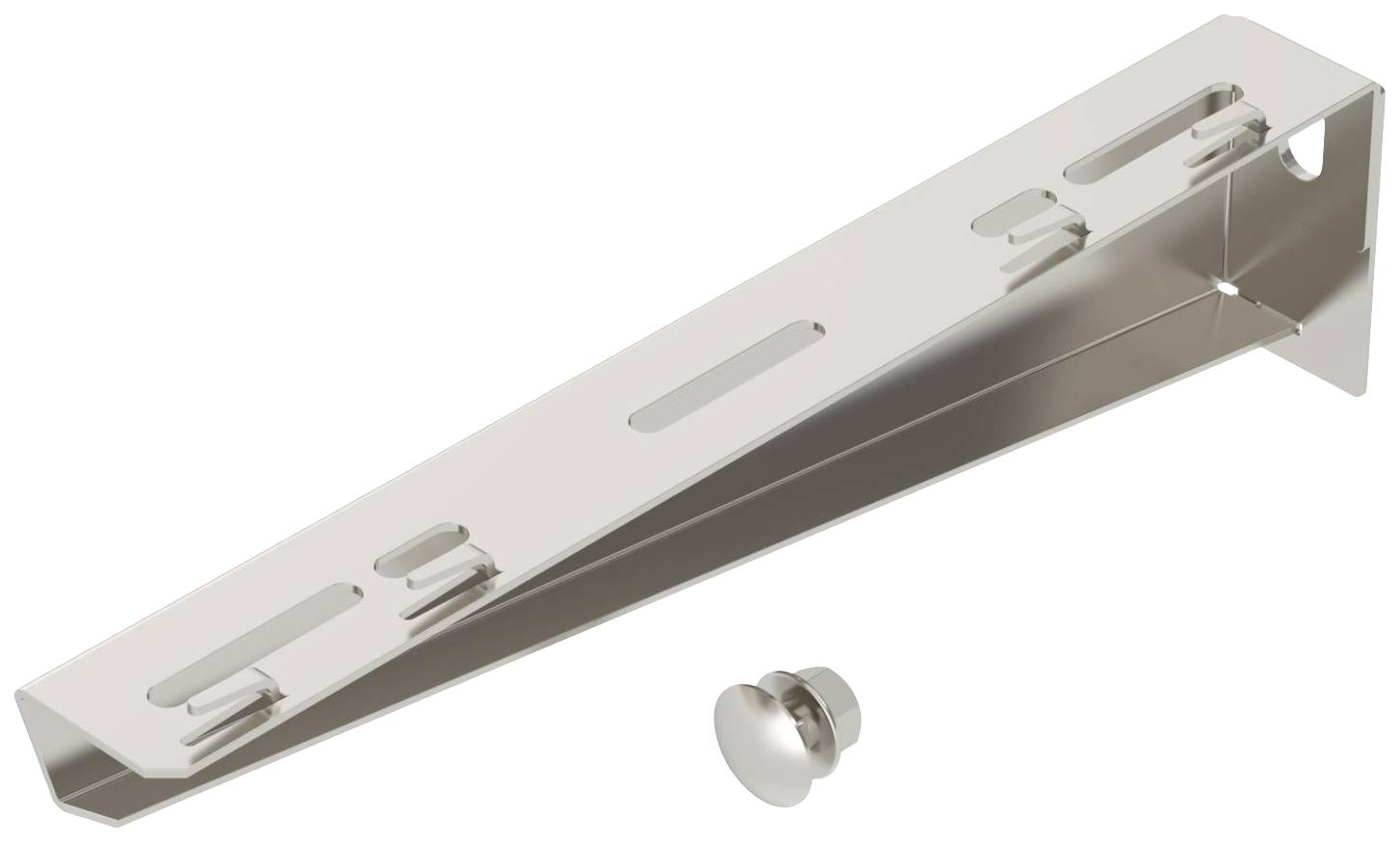 OBO Bettermann 6424414 Brazo de pared y de soporte Juego de fijaciones (Lon. x Anch.) 38 mm x 310 mm 30 UD(S).-0