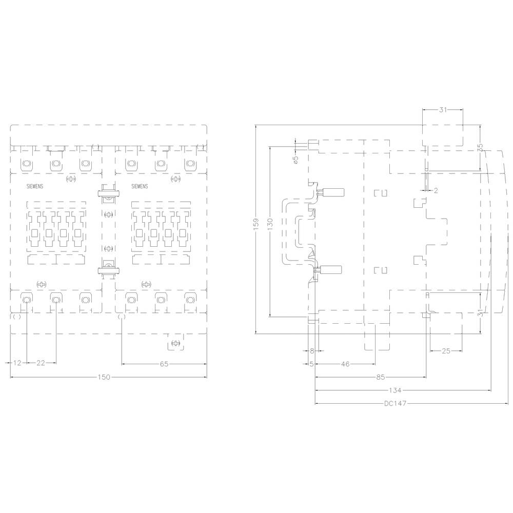Siemens 3RA1932-2D Conector Compatible con la marca (relé): Siemens 10 UD(S).-1