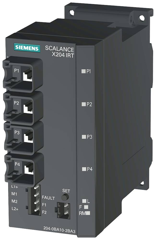 Siemens 6GK52040BA102BA3 6GK5204-0BA10-2BA3 Industrial Ethernet Switch 10 / 100 MBit/s-0