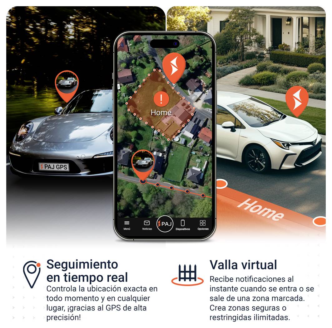 PAJ GPS POWER FINDER 4G Rastreador GPS Rastreador de vehículos Schwarz 1 UD(S).-1