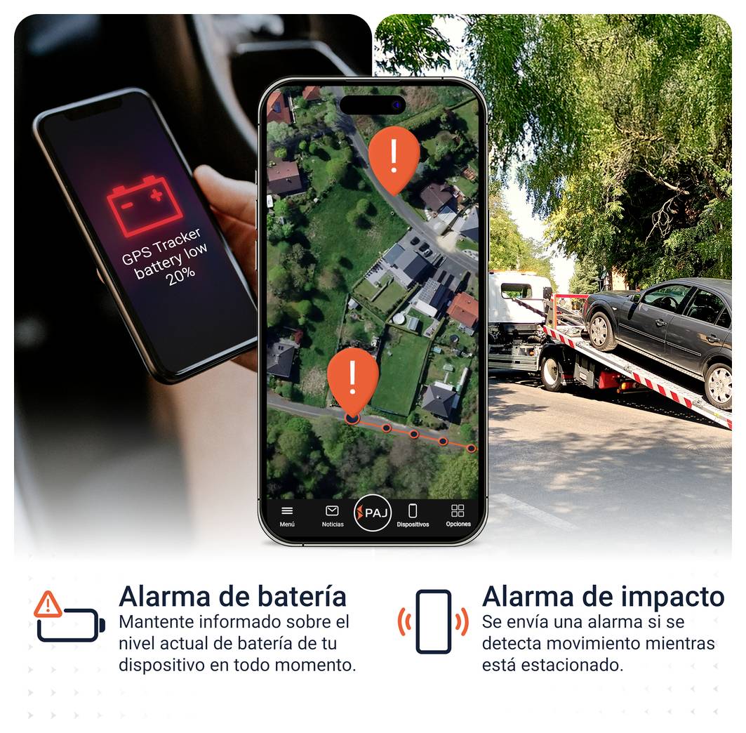 PAJ GPS POWER FINDER 4G Rastreador GPS Rastreador de vehículos Schwarz 1 UD(S).-3