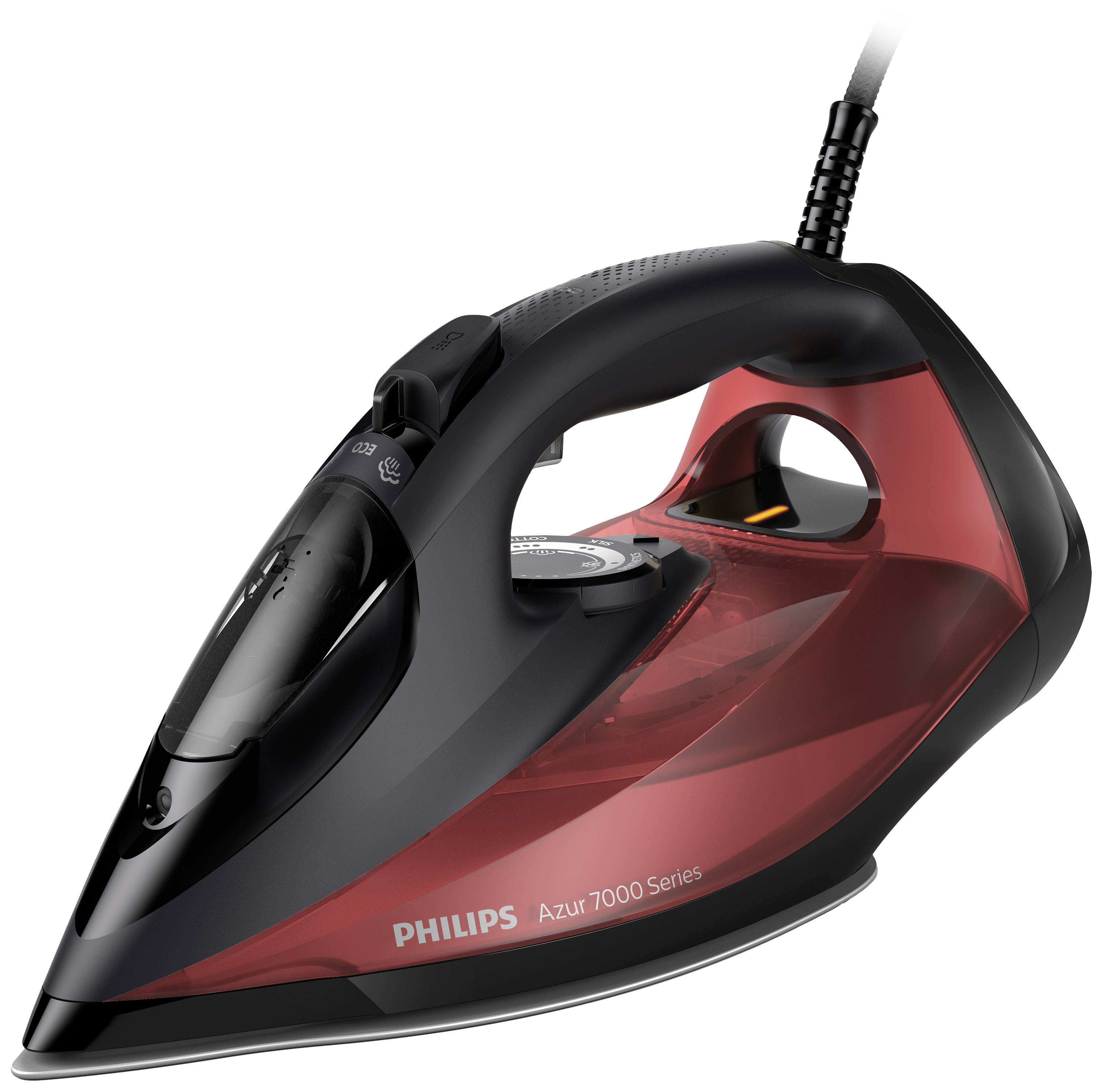 Philips Home Azur 7000 Series DST7022/40 Plancha de vapor 2800 W Negro/Rojo-0