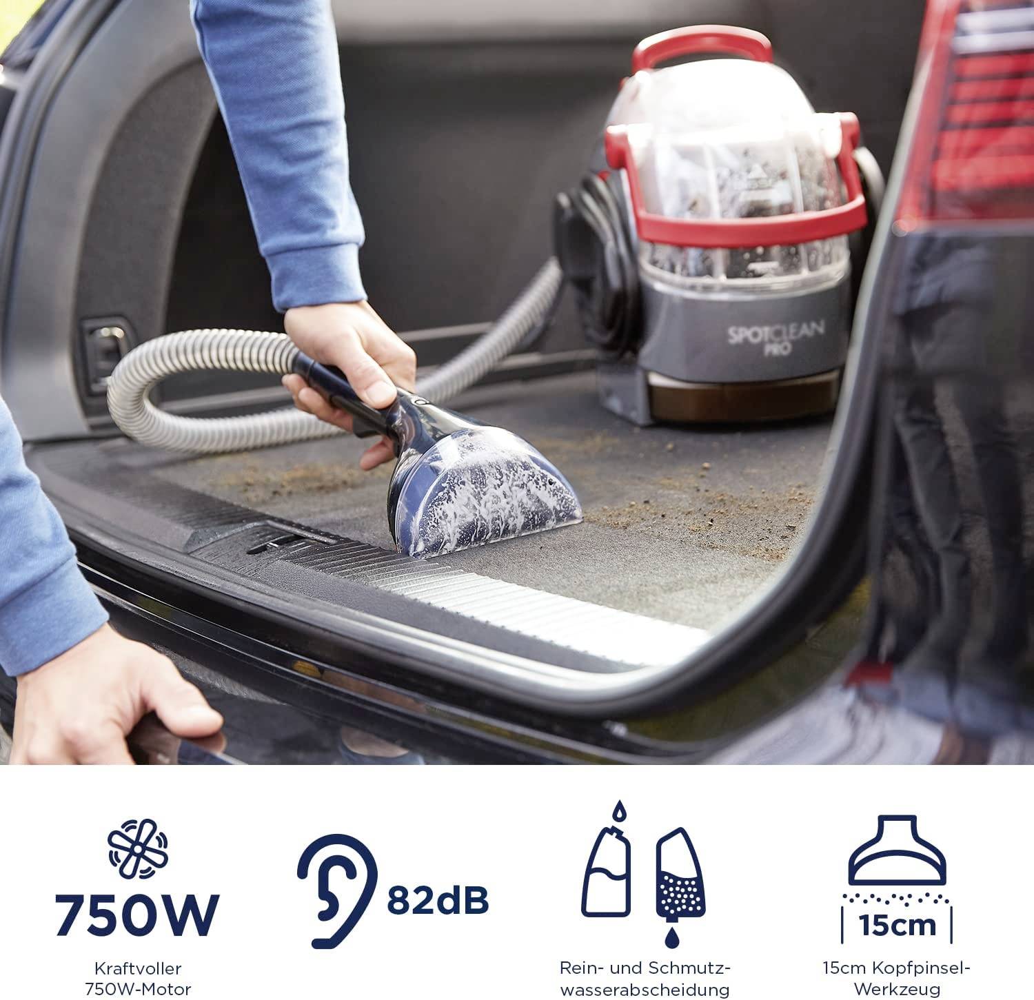 Bissell SpotClean Pro 1558N Aspiradora en húmedo y en seco 2.2 l Depósito de agua extraíble-1