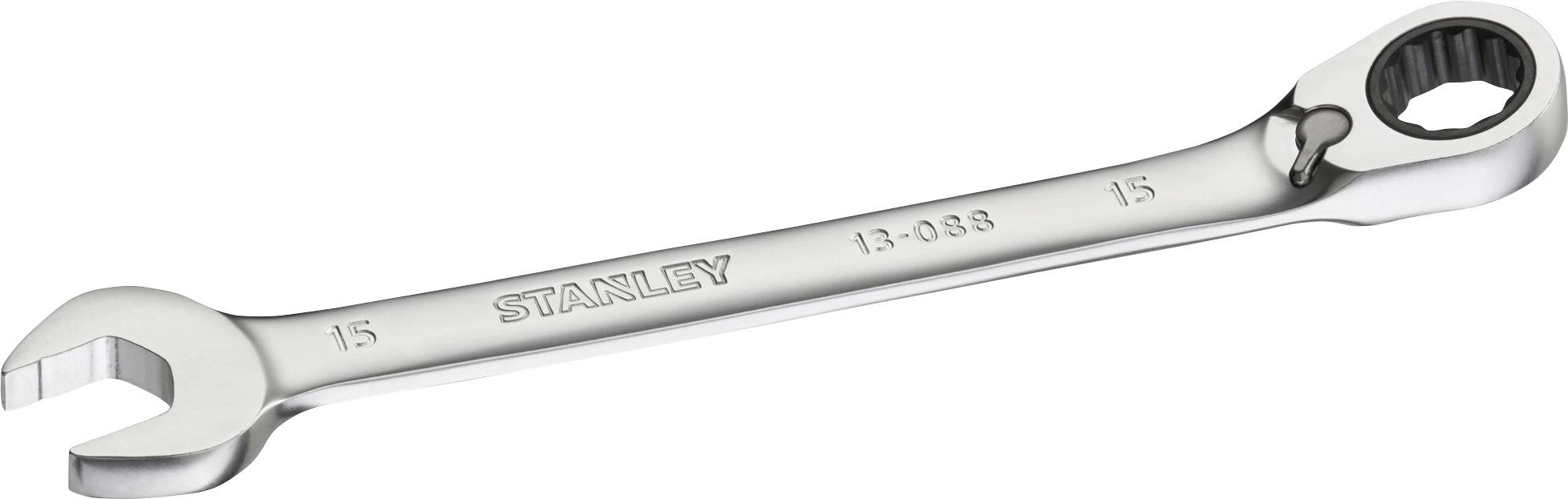 STANLEY FMMT13088-0 Llave combinada de carraca y de boca Ancho de llave (métrica) (solo para títulos) 15 mm