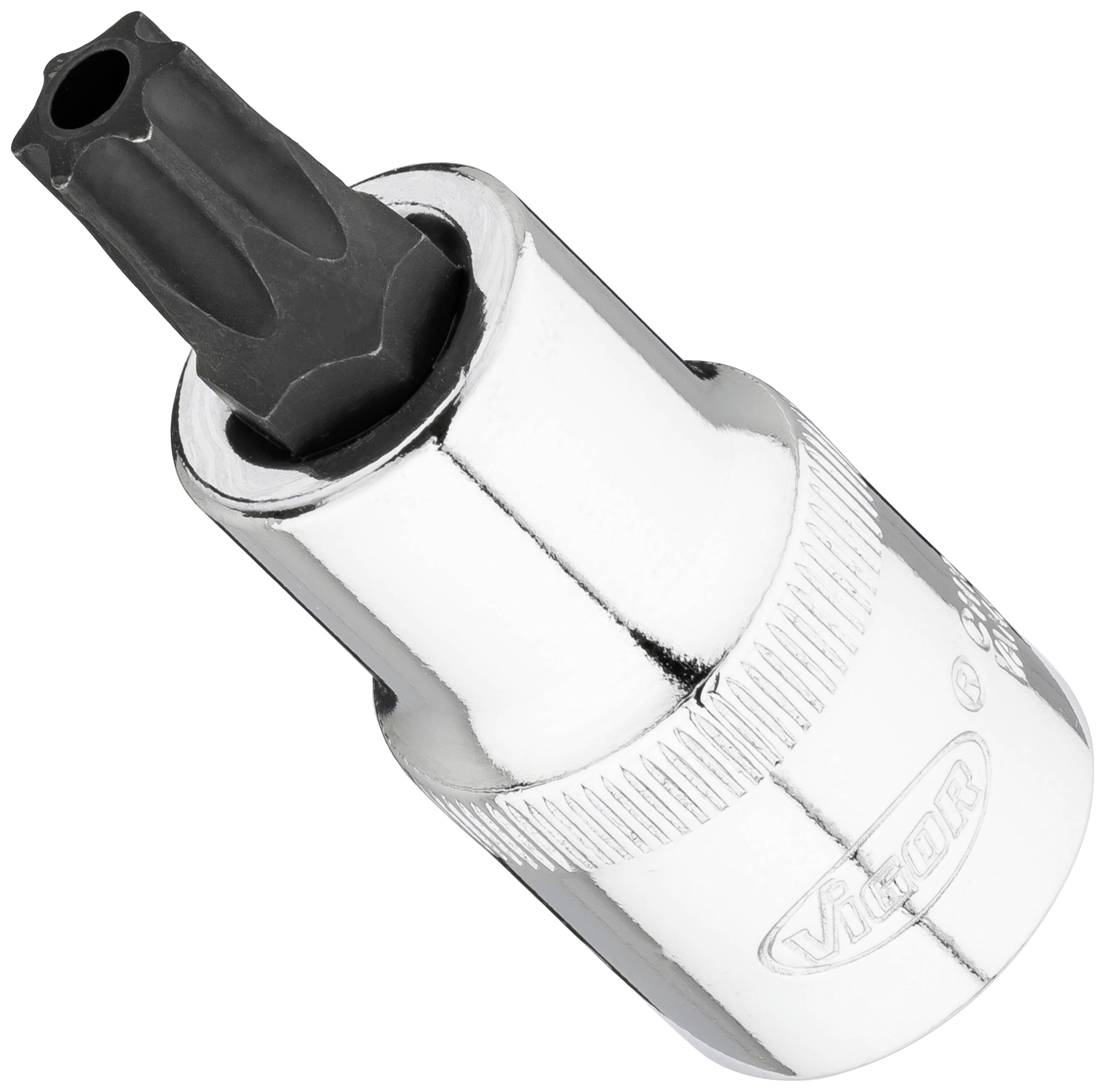 Vigor V7055-T50H Perfil TH Punta de atornillado/desatornillado 12.5 mm 1/2" 1 unidad Cuadrado, 1/2" (12,5 mm)