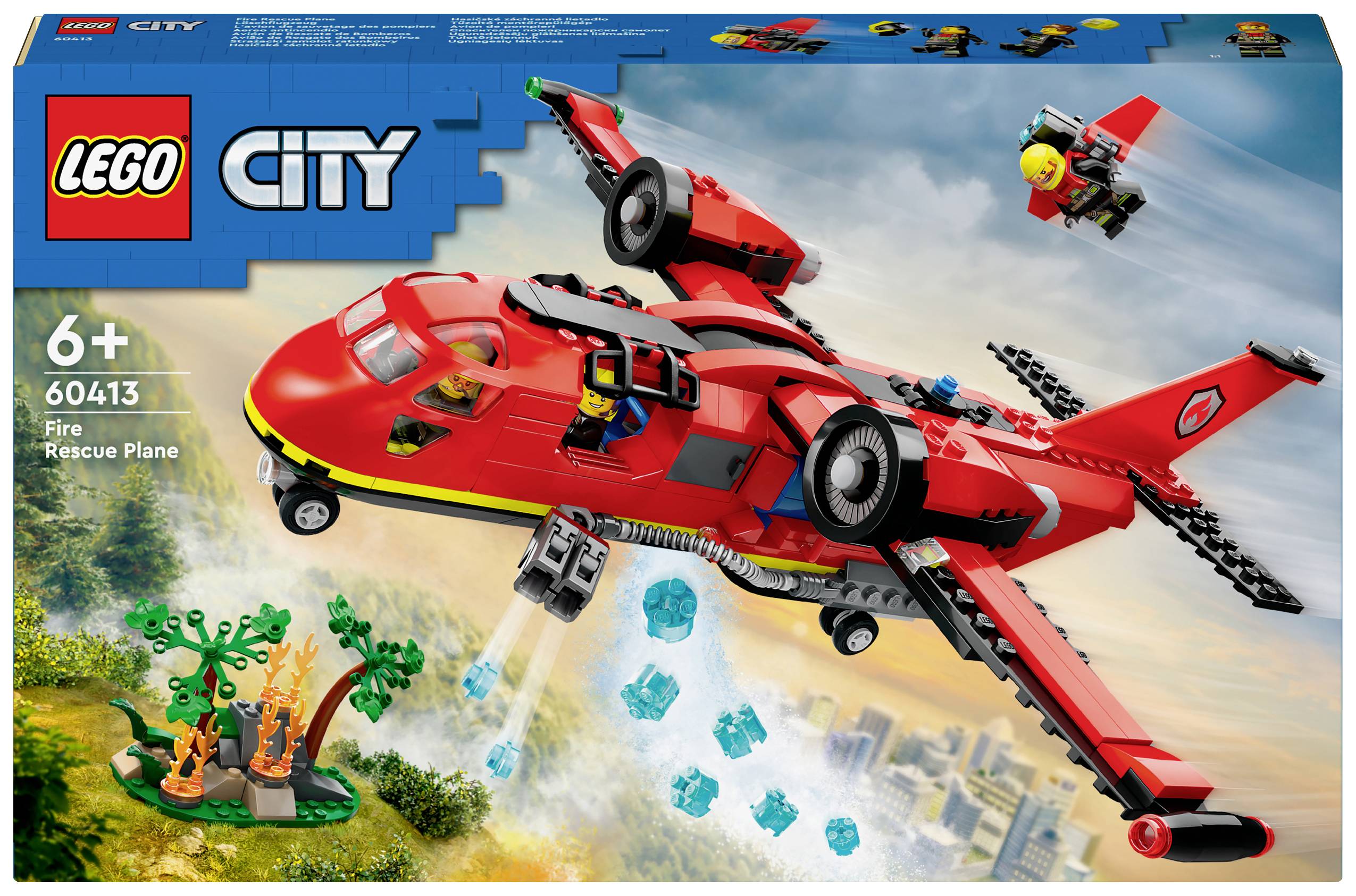60413 LEGO® CITY aviones de extinción de incendios-0