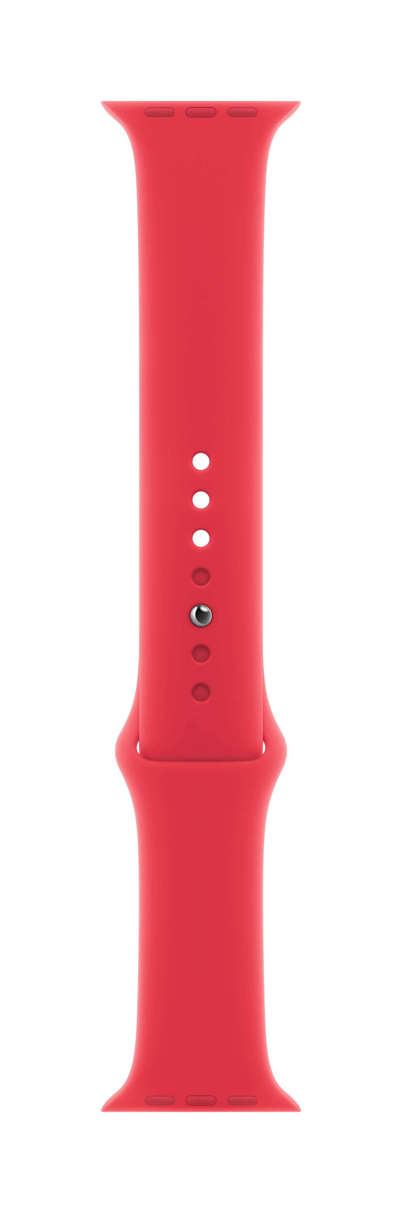Apple Sportarmband Correa deportiva 42 mm, 44 mm, 49 mm S/M (PRODUCT) RED™ Watch Series 1, Watch Series 2, Watch Series 3, Watch Series 4, Watch Series 5, Watch Series 6, Watch Series 7, Watch Series 8, Watch Series 9, Watch Ultra, Watch Ultra 2, Watch SE