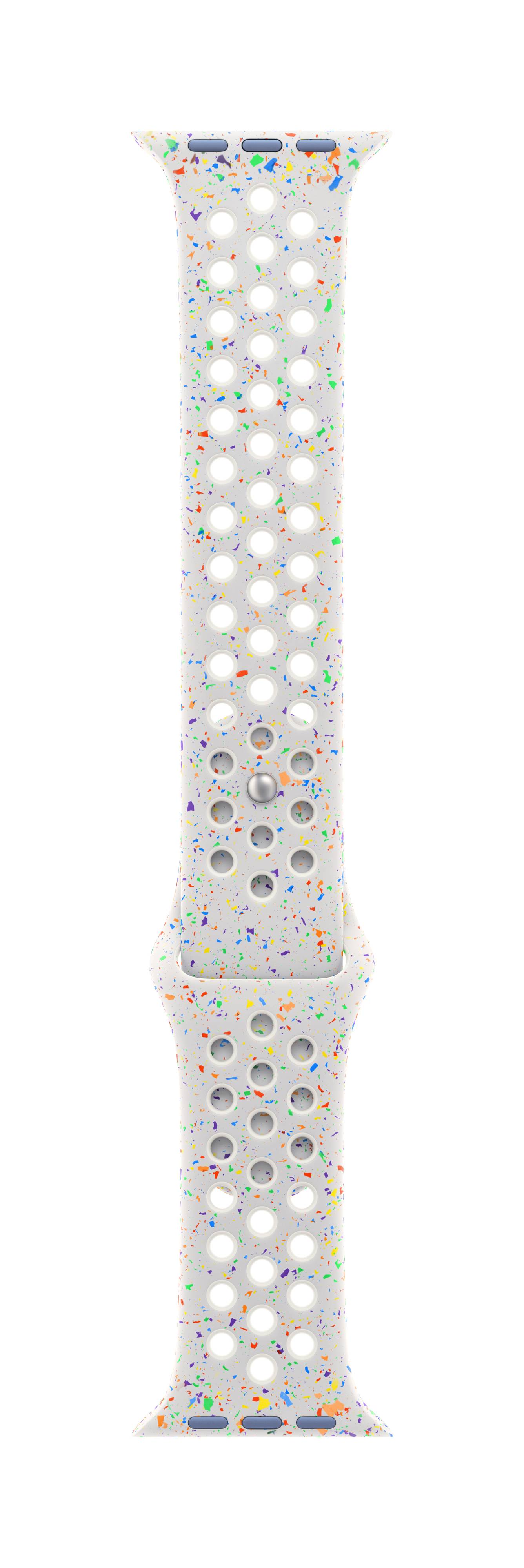 Apple Nike Sportarmband Correa 45 mm S/M Pure Platinum Watch Ultra 2, Watch Ultra, Watch Series 9, Watch Series 8, Watch-0