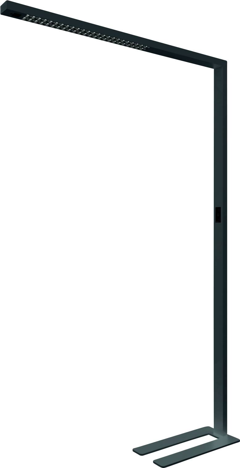 Deko Light Office Three Pro 342233 Lámpara de pie LED 80 W Schwarz-0