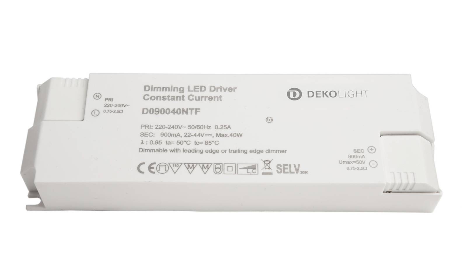 Deko Light BASIC Controlador de LED Tensión constante 40 W 22 - 44 V 1 UD(S).