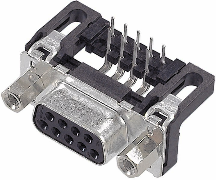 HARTING 09 66 112 6600 09661126600 Clavija de conexión Número de polos: 9 Soldar 1 UD(S). Piece