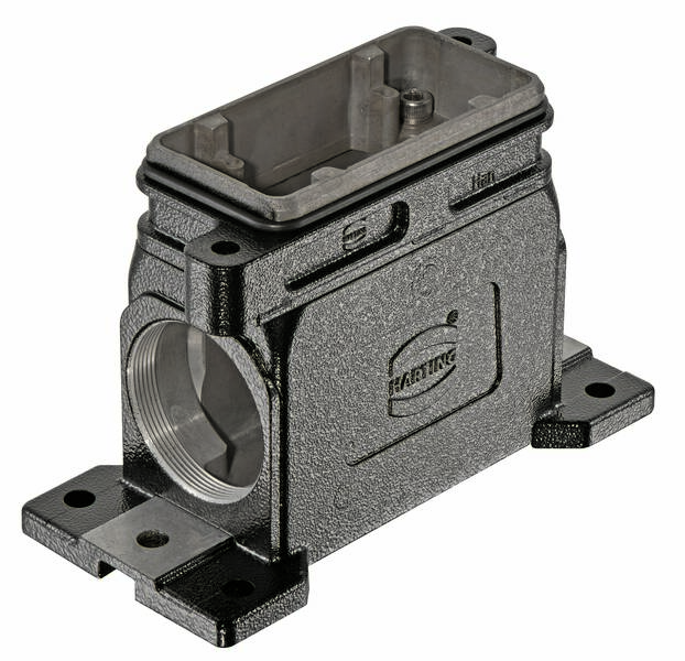Carcasa de zócalo 19 40 010 1264 19400101264 HARTING 1 UD(S).