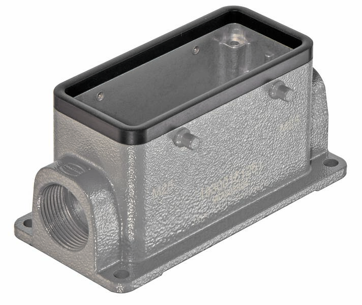 Carcasa de zócalo 19 30 016 1261 19300161261 HARTING 1 UD(S).
