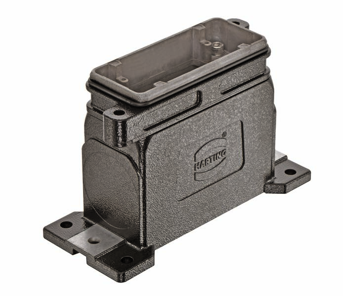 Carcasa de zócalo 19 40 016 1223 19400161223 HARTING 1 UD(S). Piece