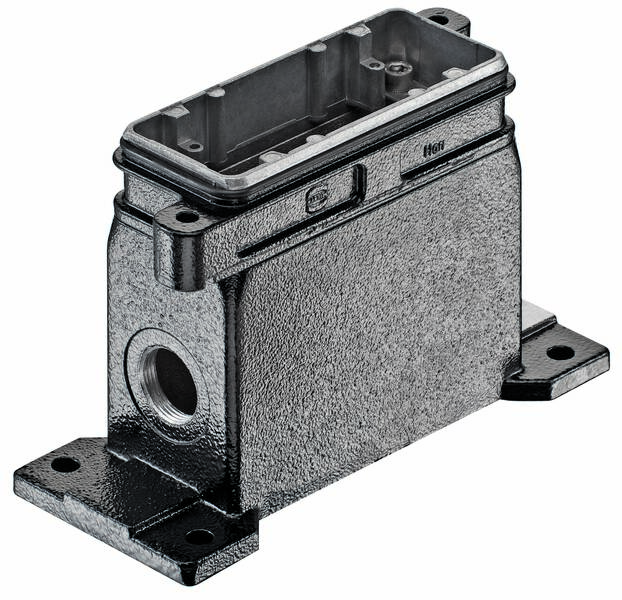 Carcasa de zócalo 19 40 016 1225 19400161225 HARTING 1 UD(S). Piece