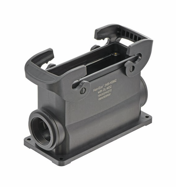 Carcasa de zócalo 19 43 024 0272 19430240272 HARTING 1 UD(S).-0