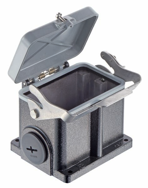Carcasa de zócalo 19 37 048 0299 19370480299 HARTING 1 UD(S).