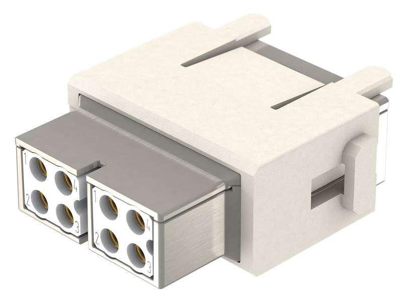 HARTING 09140083142 Inserto macho 8 Conexión rápida 1 UD(S). Piece-0