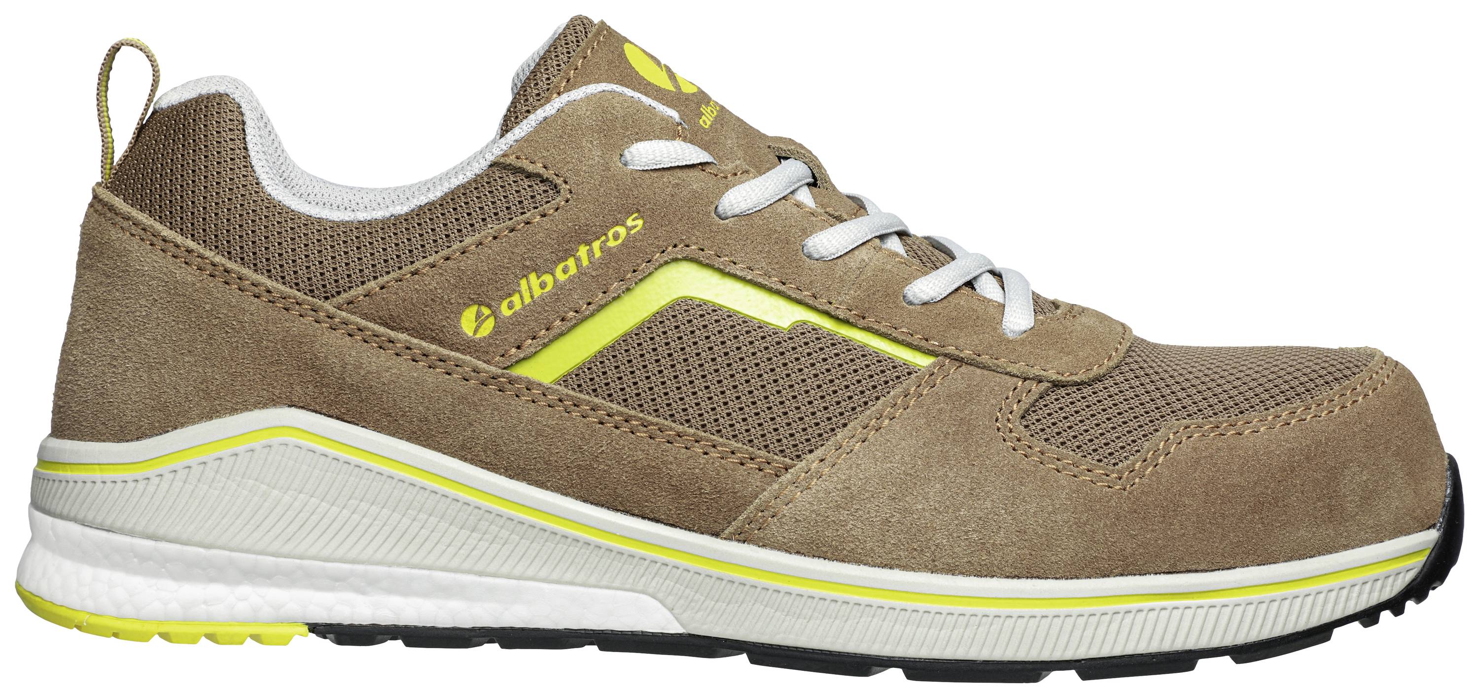 Albatros Court Sand Low 647610414000039 ESD Zapato bajo de seguridad S3 Talla del calzado (UE): 39 Marrón, Amarillo 1 Pa-2