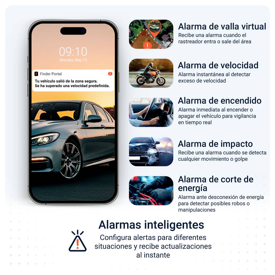 PAJ GPS VEHICLE FINDER 4G 2.0 Sistema de posicionamiento por GPS Rastreador de vehículos Schwarz 1 UD(S).-8