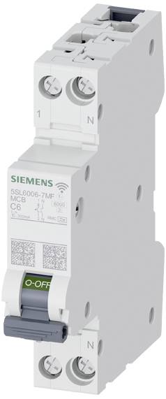 Siemens 5SL60067MF 5SL6006-7MF Interruptor automático 2polig