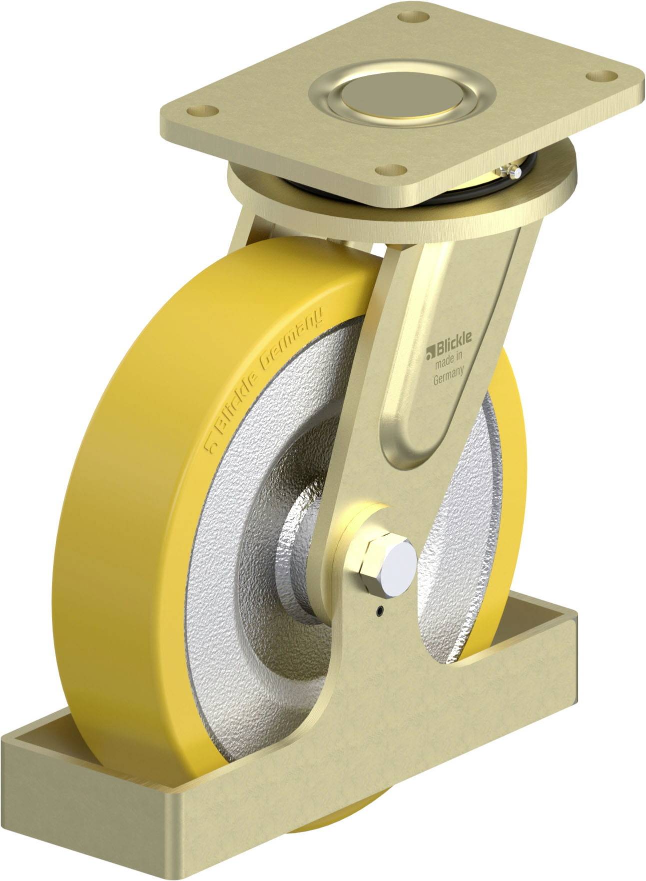 Blickle 887081 LS-SETH 250K-FS Rueda articulada para cargas pesadas Diámetro de la rueda: 250 mm Capacidad de carga (máx.): 1350 kg 1 UD(S).