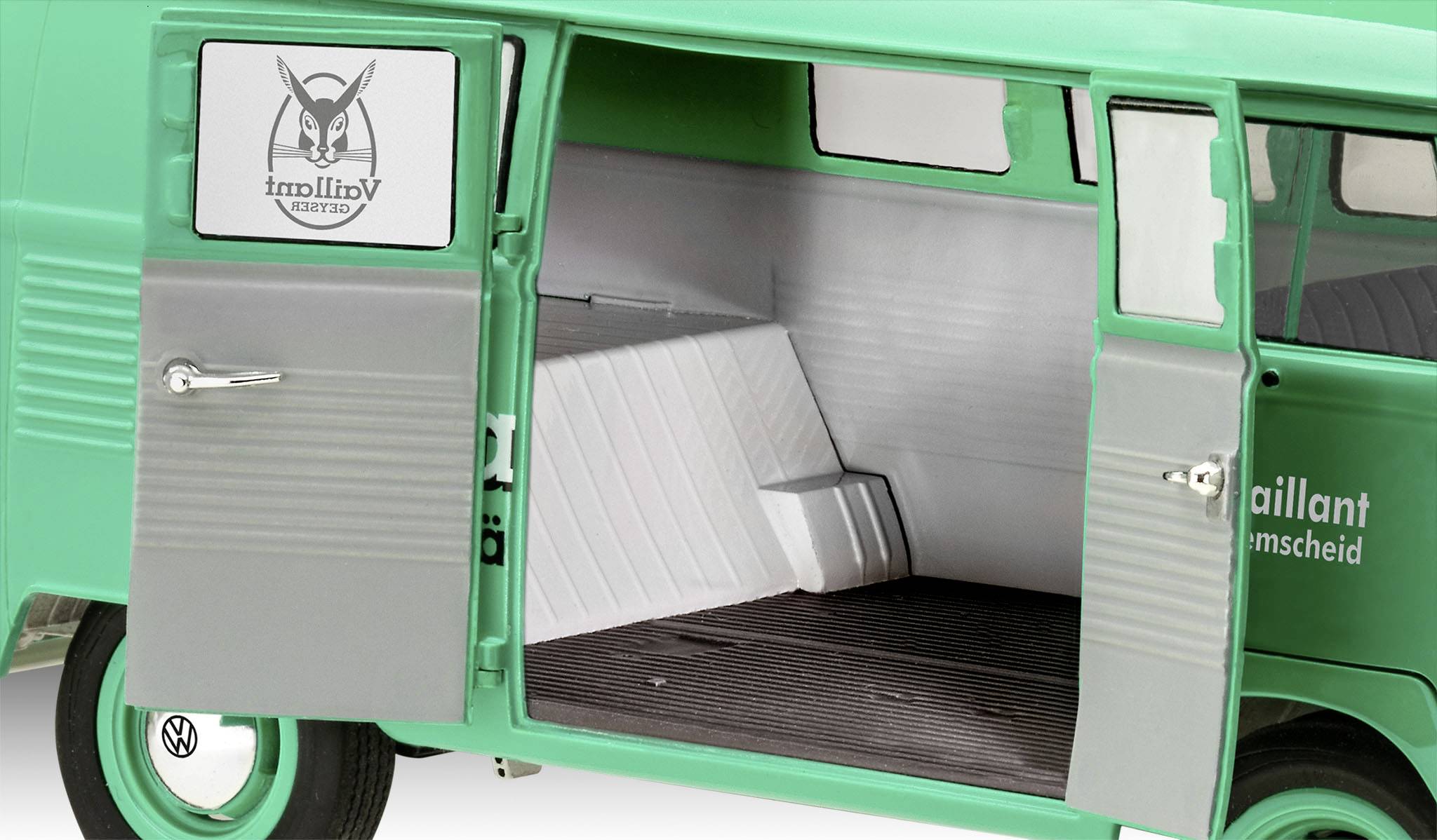Revell 05648 150th Anniversary Vaillant (VW T1 Bus) Kit de montaje de maquetas de coche 1:24-9