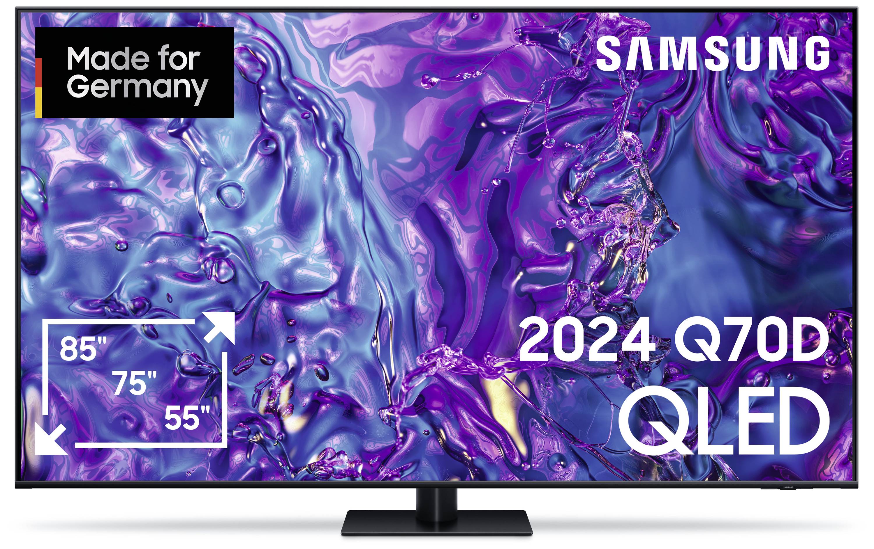 Samsung QLED 4K Q70D TV de QLED 189 cm 75 In. Clase de eficiencia energética D (A - G) CI+, DVB-T2 HD , QLED, Smart TV, -0