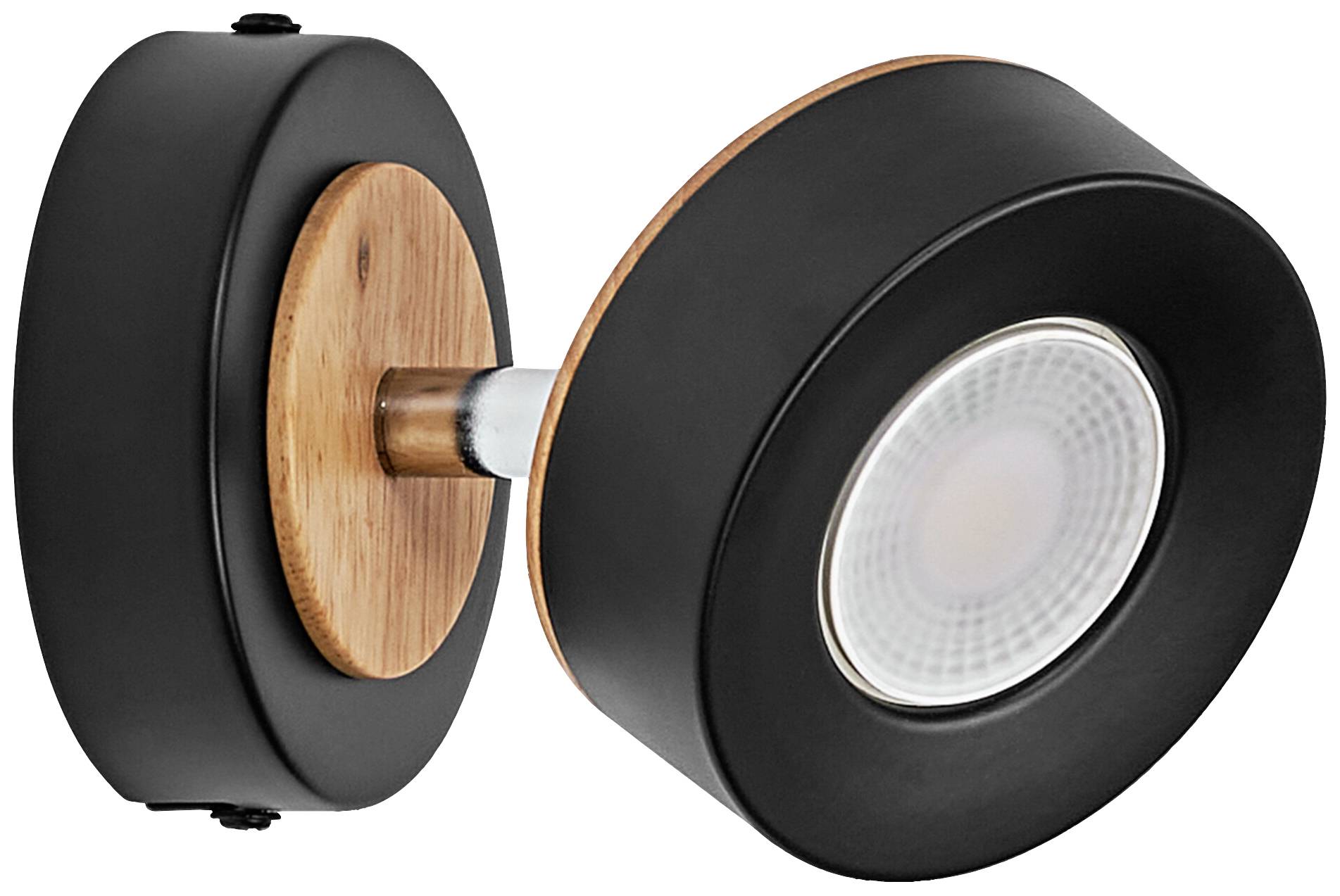 LEDVANCE 4058075833395 DECOR SPOT PLUTO 90MM Luminaria LED en superficie LED 4.80 W Schwarz-0