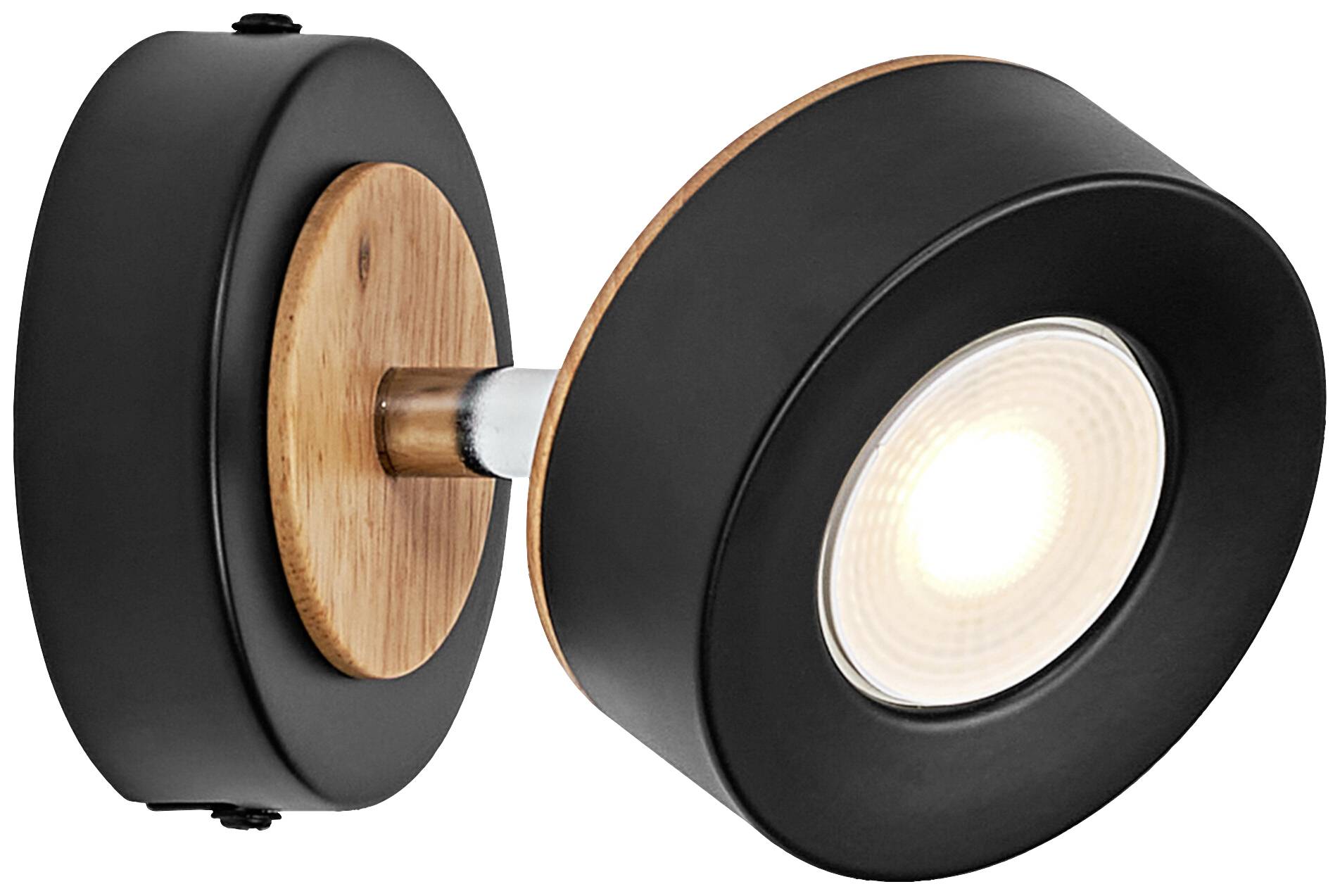 LEDVANCE 4058075833395 DECOR SPOT PLUTO 90MM Luminaria LED en superficie LED 4.80 W Schwarz-6