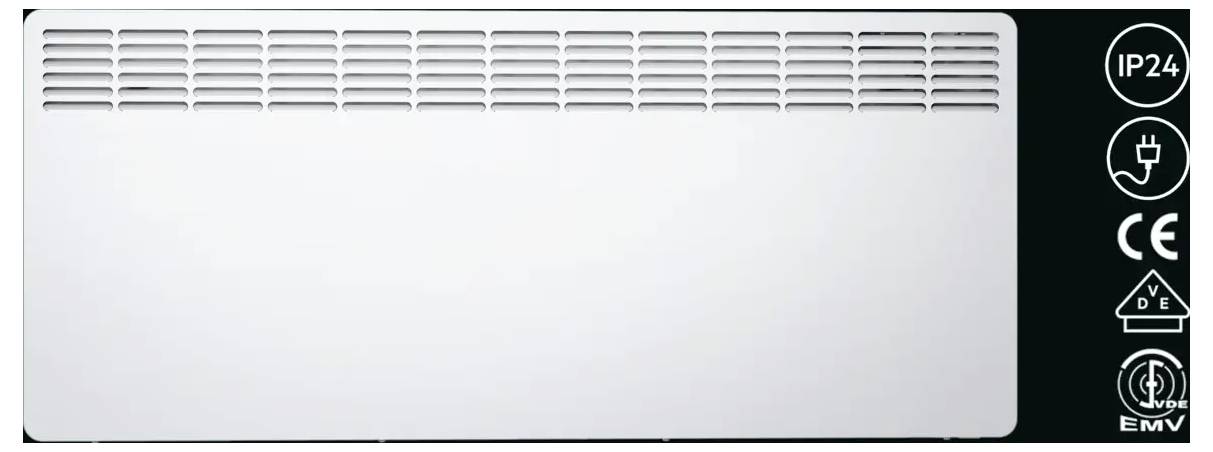 AEG 236536 WKL 2505 Radiador por convección 2500 W Blanco-5