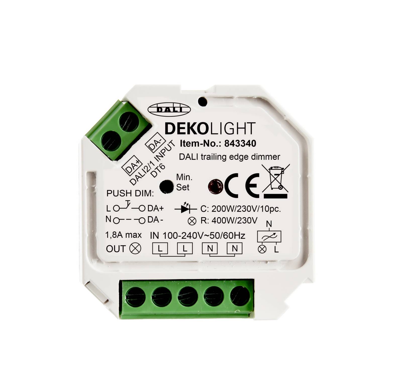 Deko Light 843340 Receptor de atenuador 1 UD(S).-0