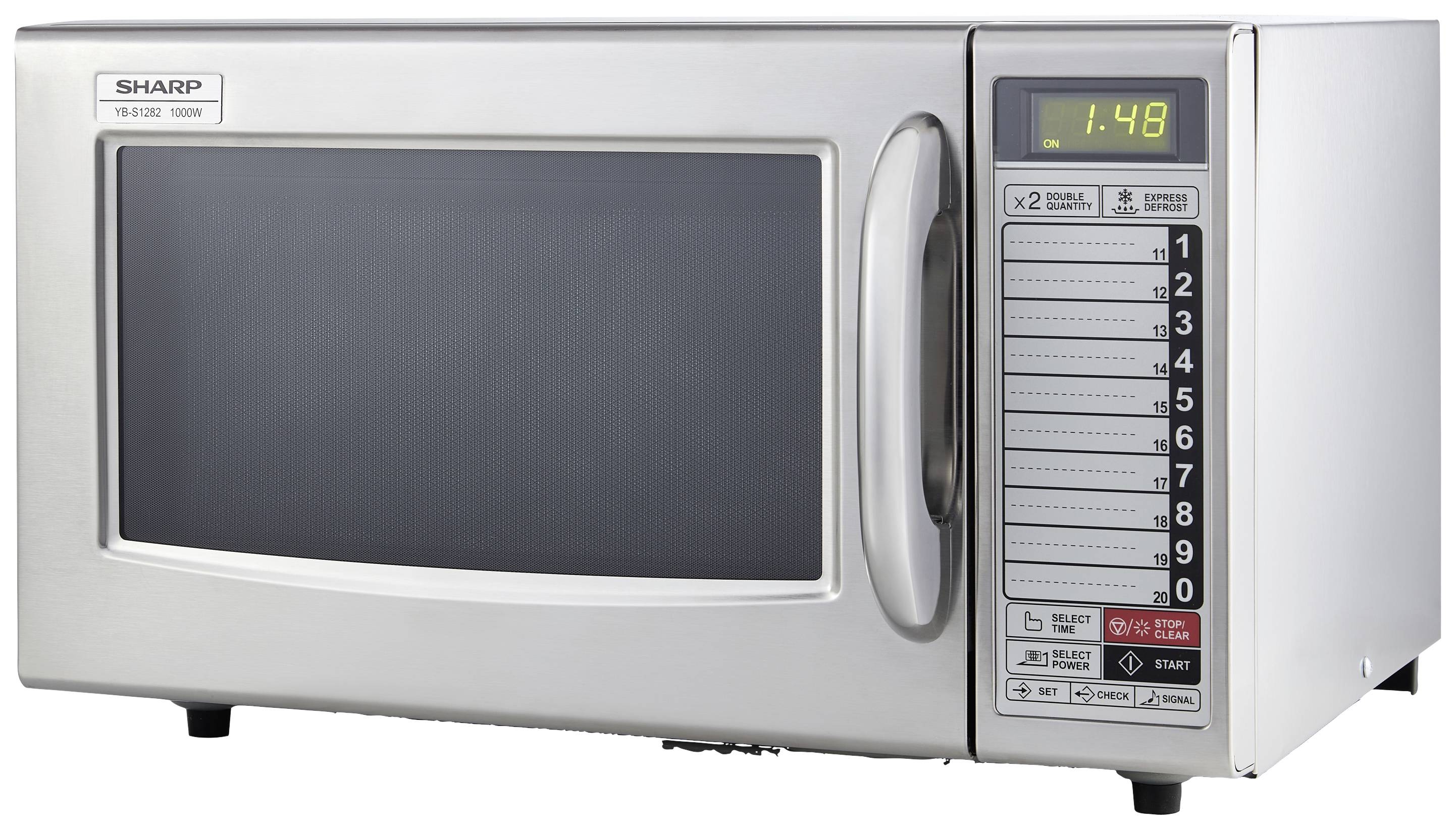 Sharp YB-S1282AE Microondas Plata 1000 W-1