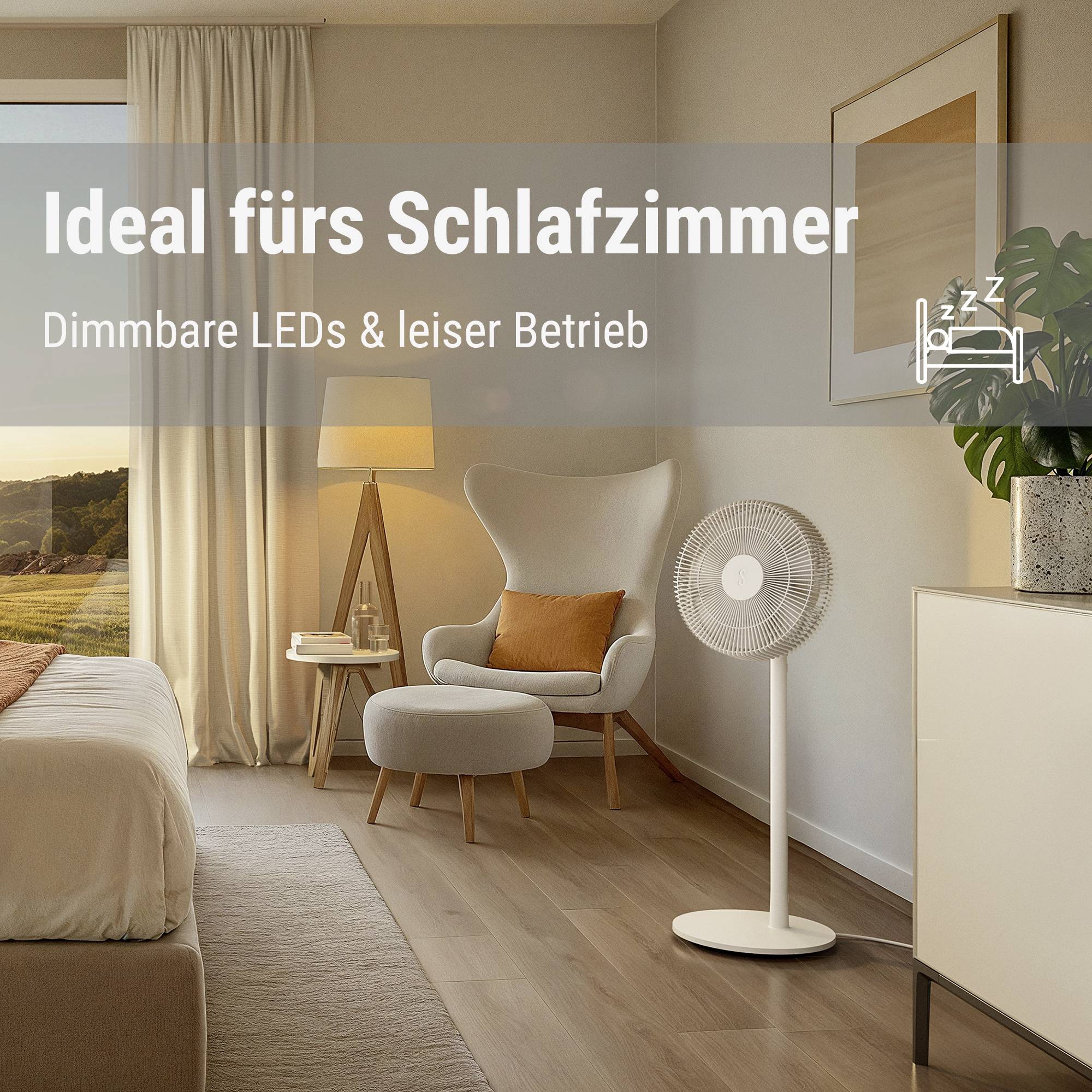 Stadler Form Finn Ventilador independiente Blanco Con control remoto, Temporizador, Altura regulable, Orientable-12