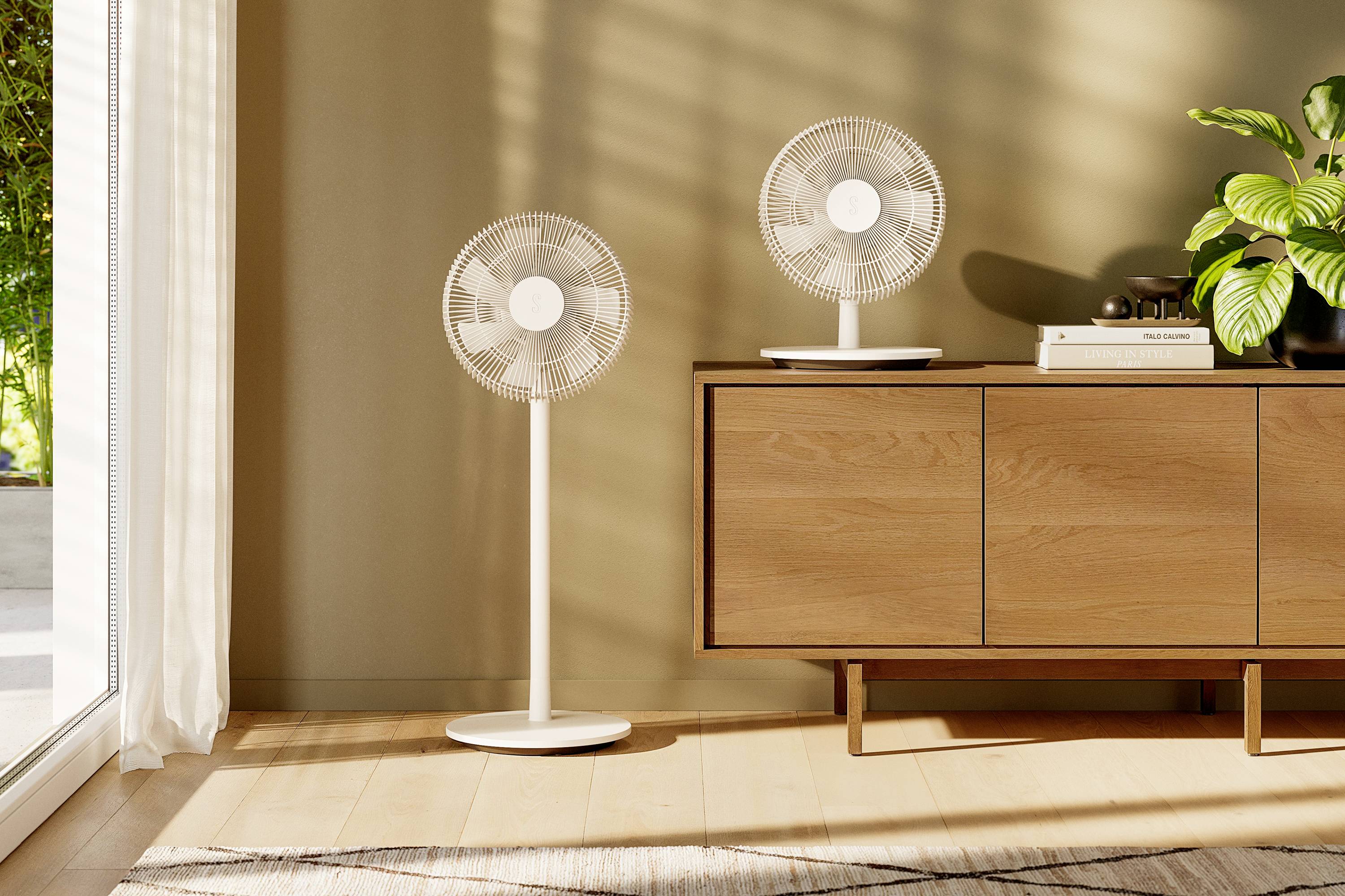Stadler Form Finn Ventilador independiente Blanco Con control remoto, Temporizador, Altura regulable, Orientable-8