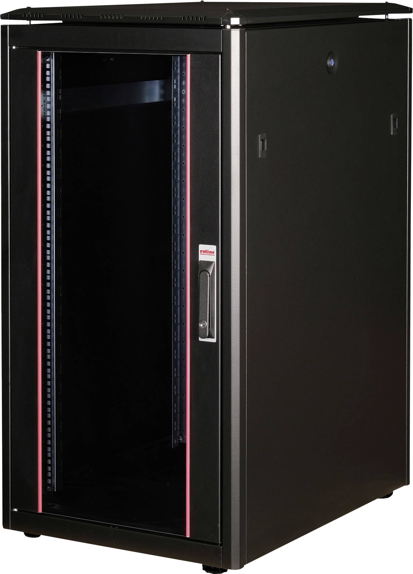 Roline Armario rack de 19 pulg. (Anch. x Alt. x Prof.) 600 x 1164 x 800 mm 22 U Schwarz-0