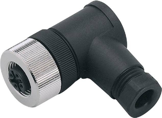 ifm Electronic E11658 Conector de sensor/actuador, sin montar M12 Conector hembra, acodado Número de polos: 4 1 UD(S). P-0