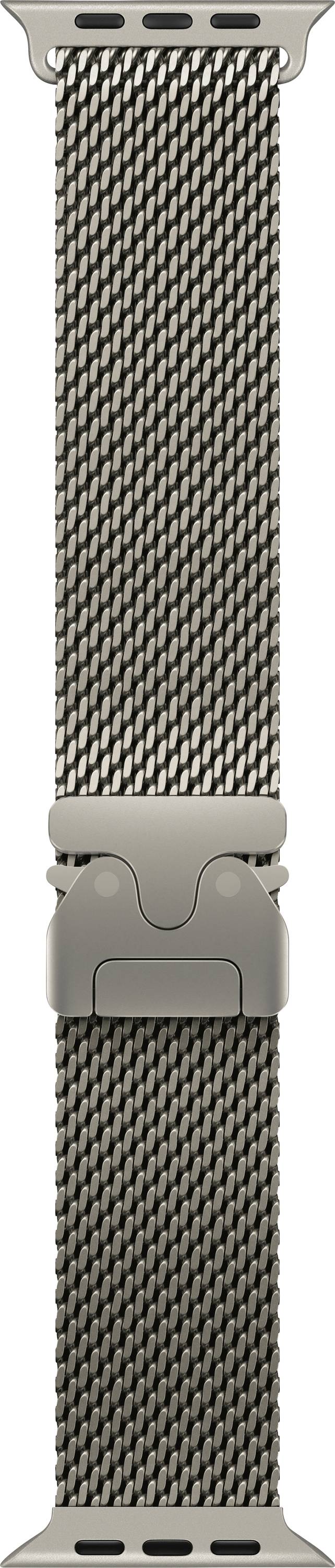 Apple Watch Milanaise Loop Correa 49 mm S Natural Watch Ultra 2, Watch Ultra, Reloj serie 10, Watch Series 9, Watch Seri-0