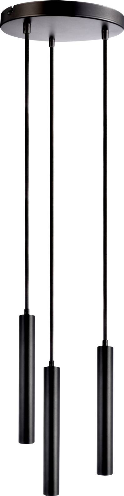 Deko Light Slim 342241 Luminaria LED pendular LED LED instalado de forma fija 15.0 W Schwarz
