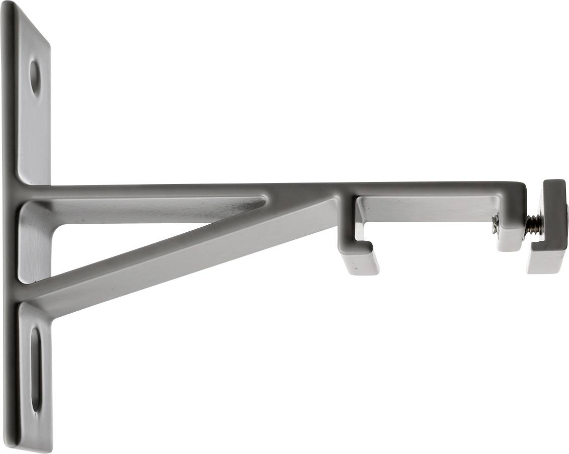 Deko Light 710105 D Line Componente de alto voltaje con sistema de riel Soporte de pared Gris ventana