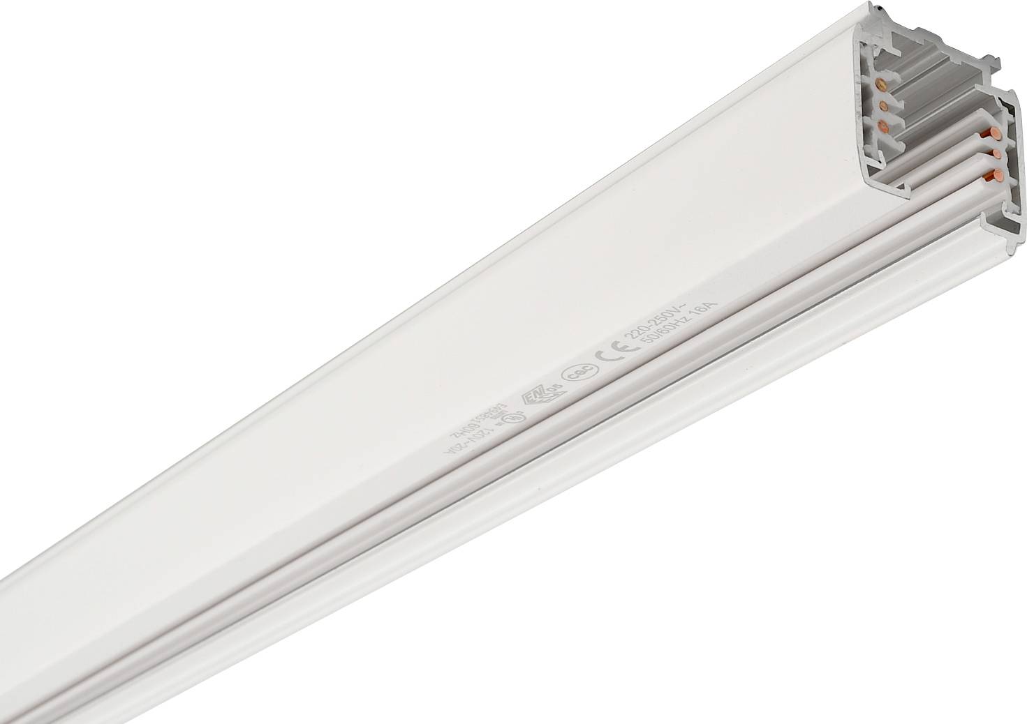 Deko Light 710502 D Line DALI Componente de sistema de construcción Barra colectora Blanco tráfico (RAL 9016)