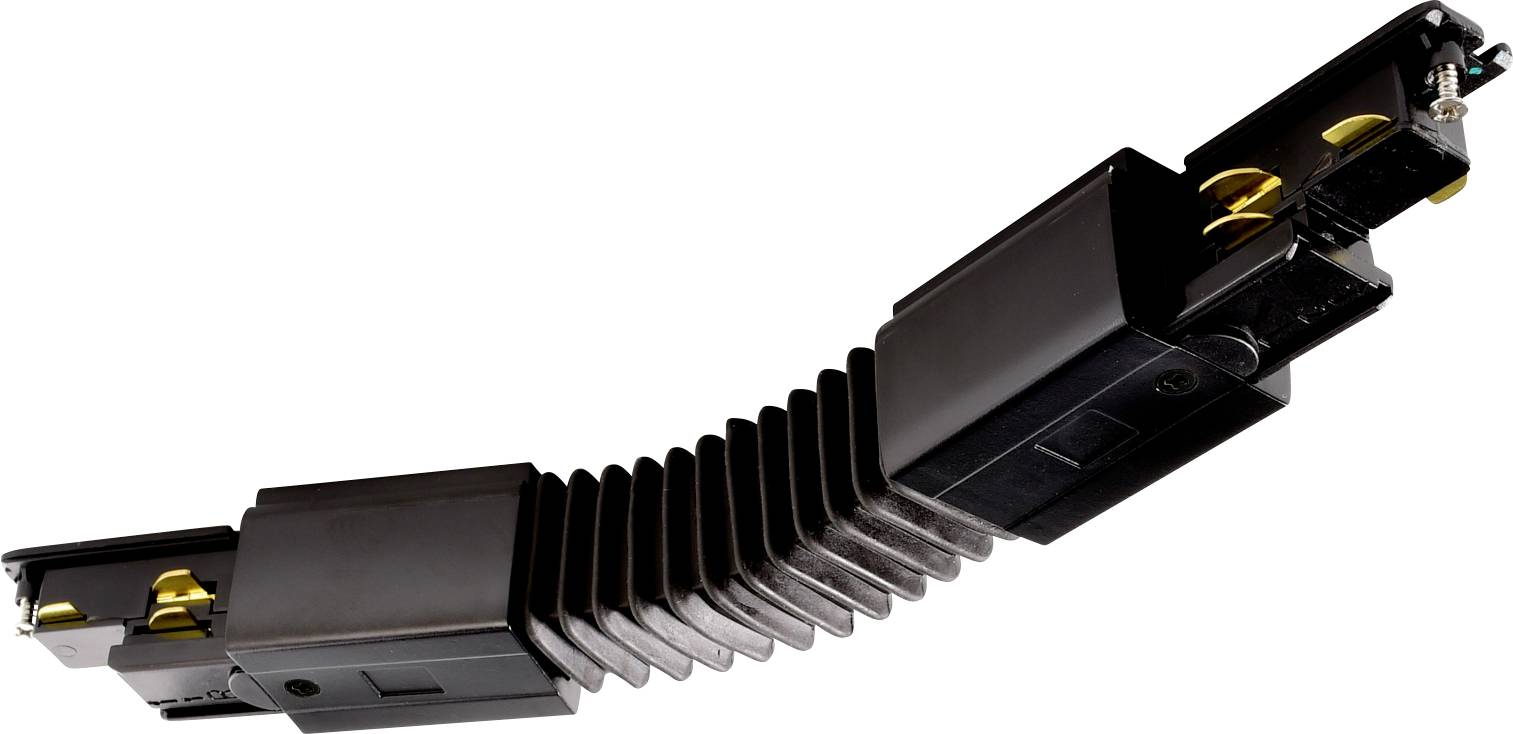 Deko Light 710524 D Line DALI Componente de alto voltaje con sistema de riel Conector flexible Negro grafito (RAL 9011)