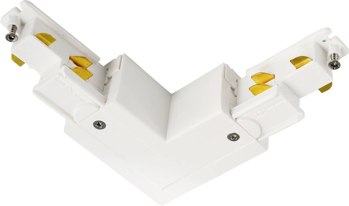 Deko Light 710527 D Line DALI Componente de alto voltaje con sistema de riel Conector angular Blanco tráfico (RAL 9016)-0