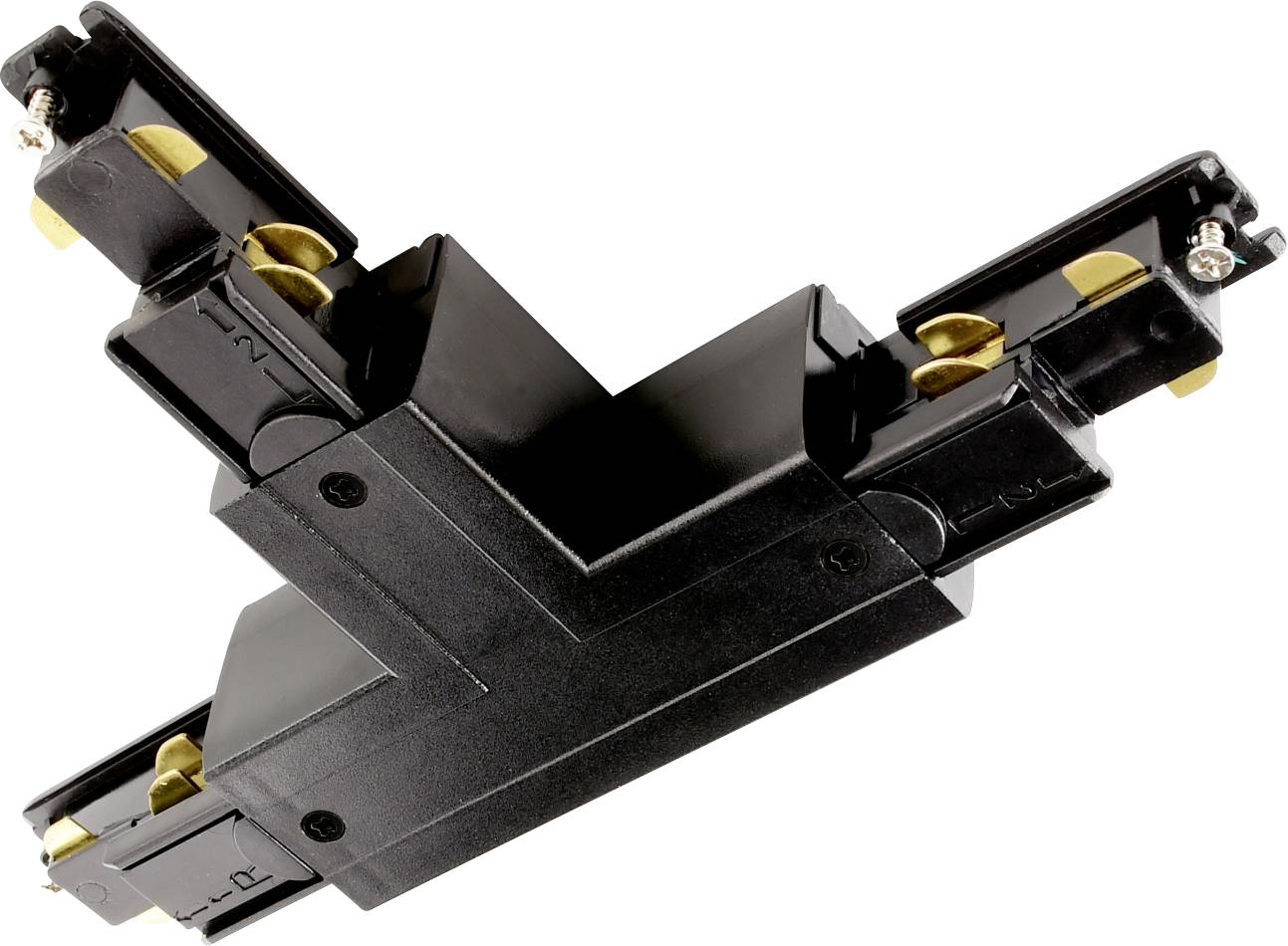 Deko Light 710531 D Line DALI Componente de alto voltaje con sistema de riel Conector en T Negro grafito (RAL 9011)