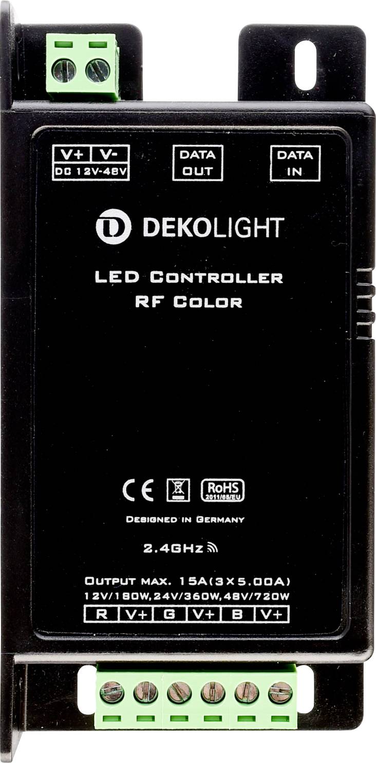 Deko Light RF Color Transformador de LED Tensión constante 12 - 48 V/DC Atenuable 1 UD(S).-0