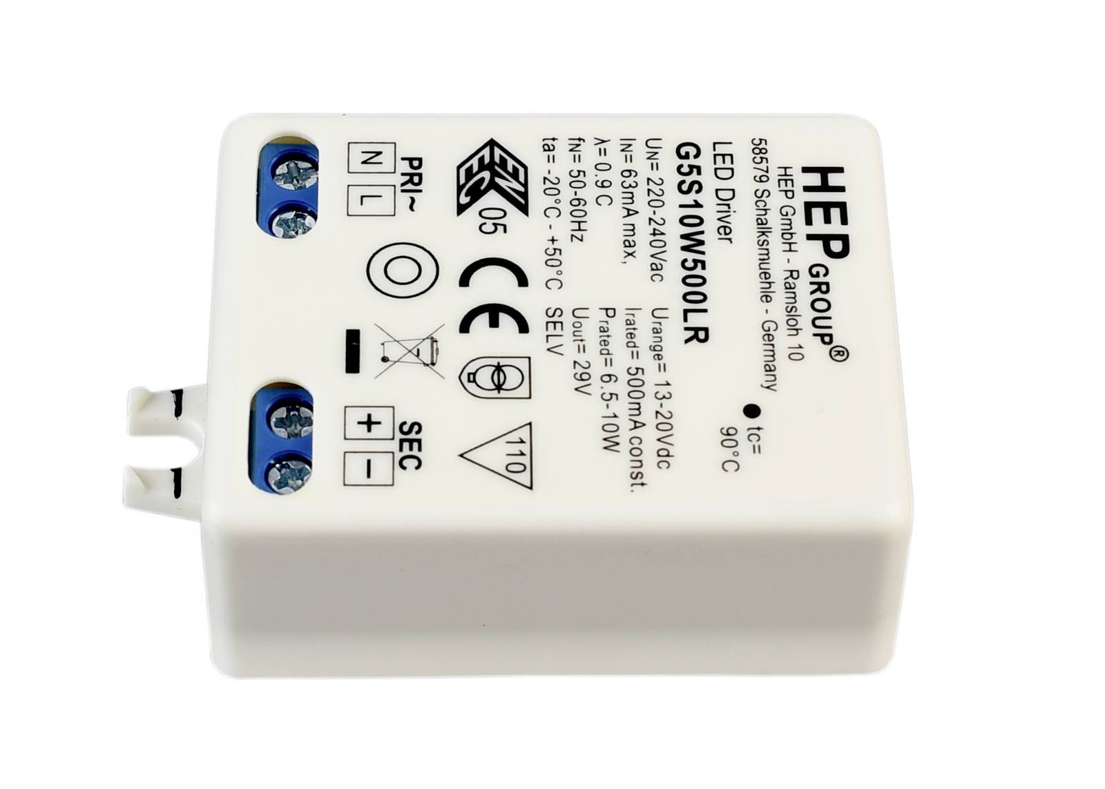 Deko Light 862238 Controlador de LED Corriente constante 10 W 13 - 20 V/DC 1 UD(S).-0