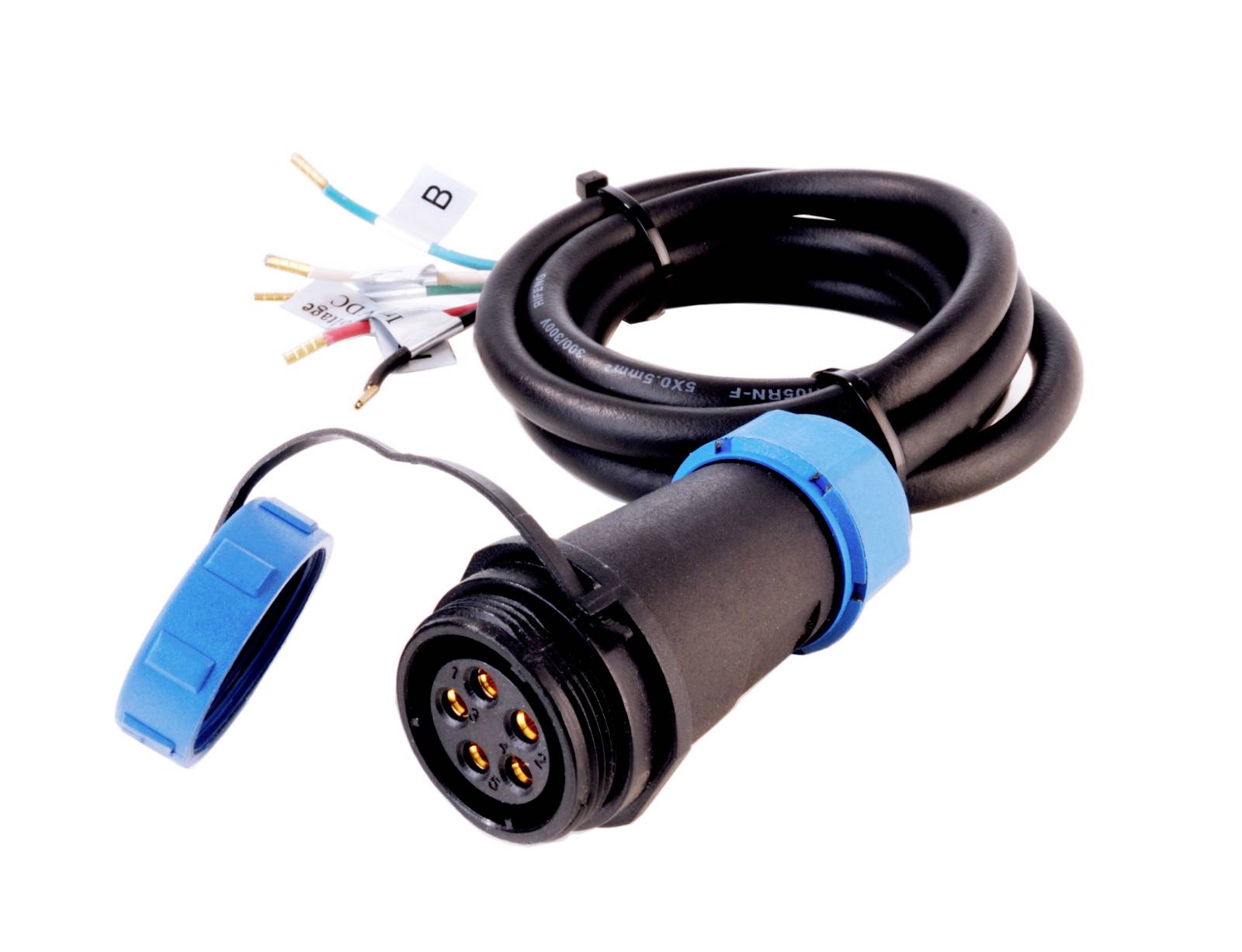 Deko Light 940029 Conector de bala premontado Acoplamiento, recto Número total de polos: 5 1 UD(S).