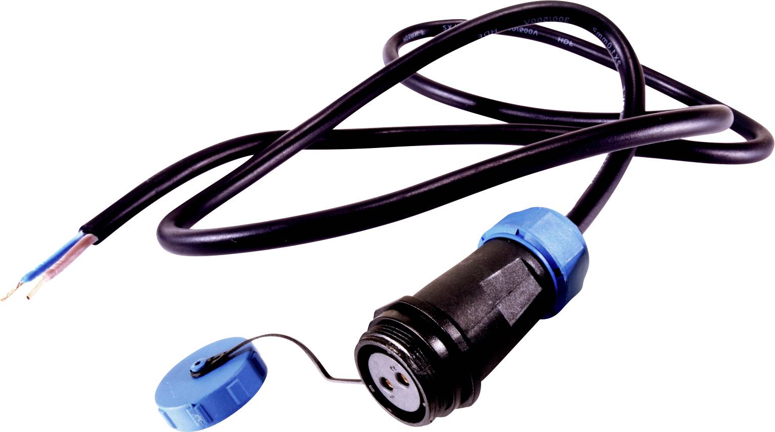 Deko Light 940039 Conector de bala premontado Acoplamiento, recto Número total de polos: 2 1 UD(S).
